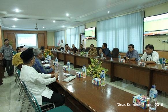  Studi Penerapan E-Gov  DPRD Provinsi Kalimantan Timur Kunjungi Dinas Kominfo Provsu