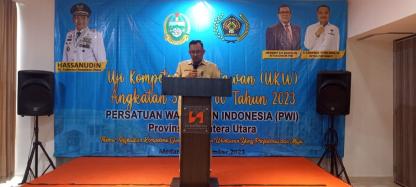 Pj Gubernur Sumut Harapkan UKW Terus Lahirkan Wartawan yang Kompeten