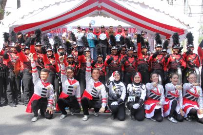 Gubsu Melepas Kejuaraan Marching/Drum Band 