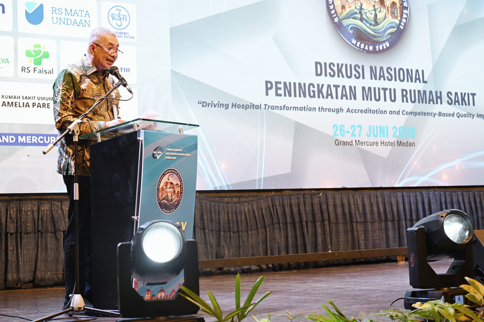 Pj Sekdaprov Sumut Tekankan Pentingnya Kolaborasi untuk Mendongkrak Mutu Pelayanan Rumah Sakit