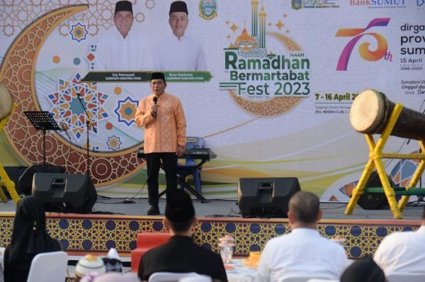  Ramadan Bermartabat Fest 2023, Edy Rahmayadi Minta Intensitas Kegiatan Lebih Sering di Medan Club