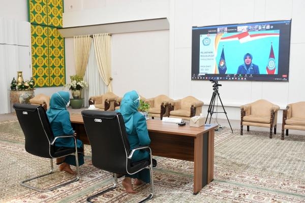 Pelantikan Pengurus Pusat TP PKK Mendagri Berpesan Rekrut Kader Terbaik dan Punya Komitmen