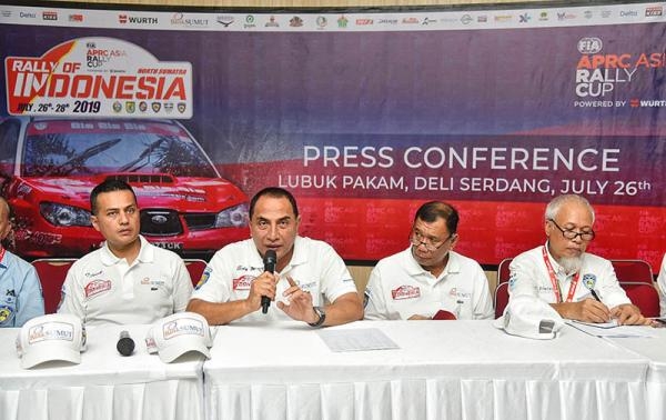 Asia Pasific Rally Championship 2019 Digelar di Sumut, Edy Rahmayadi Optimis Dongkrak Pariwisata