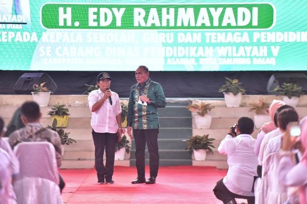 Ratusan Guru di Asahan Antusias Ikuti Kuliah Umum Gubernur Edy Rahmayadi