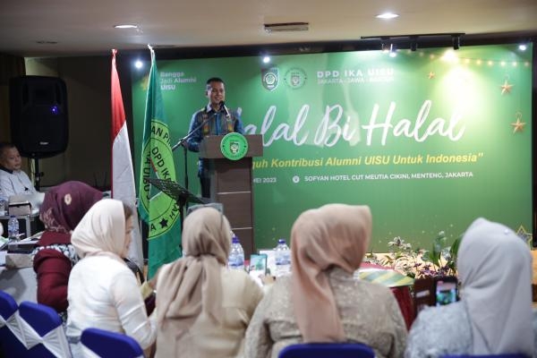 Musa Rajekshah Hadiri Halalbihalal DPD IKA UISU Jakarta, Jawa dan Banten