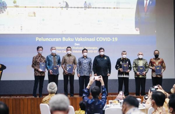 Hadiri Peluncuran Buku Vaksinasi Covid-19 Menko Airlangga, Wagub Sumut Musa Rajekshah Apresiasi Kerja Keras Pemerintah