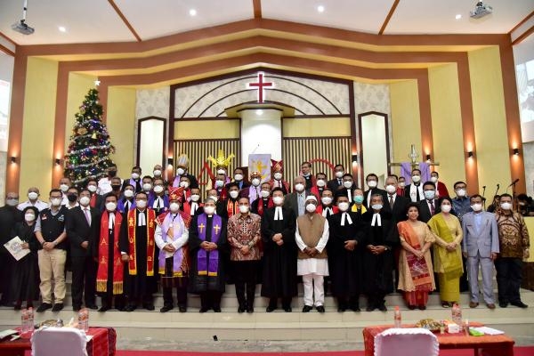 Hadiri Perayaan Natal PGI Wilayah Sumut, Edy Rahmayadi Ajak Berdoa untuk Keselamatan Seluruh Umat