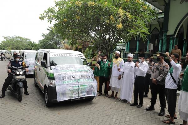 20 Mobil YHA Sebarkan Zakat ke Mustahik, Musa Rajekshah Ajak Muzakki Salurkan Zakat Mal di Bulan Ramadan