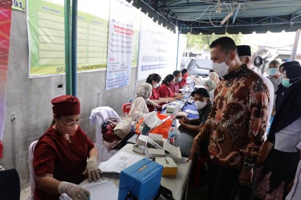 Tembus 1.000 Pendaftar, Musa Rajekshah Apresiasi Vaksinasi IKANAS Medan