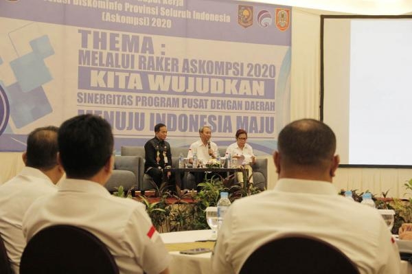 Dinas Kominfo Provinsi Se Indonesia Bahas Sinergi Program Pusat dengan Daerah
