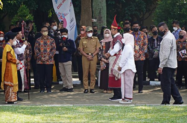Puncak Peringatan Harganas 2022 Di Depan Jokowi, Edy Rahmayadi Optimis Targetkan Prevalensi Stunting Sumut Turun 12%