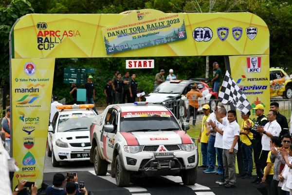 Buka APRC Asia Rally Cup 2023, Pj Gubernur Sumut Hassanudin Komitmen ...