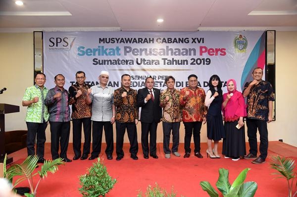 Hadiri Muscab SPS Sumut, Gubernur: Pers Harus Tetap Utamakan Kebenaran