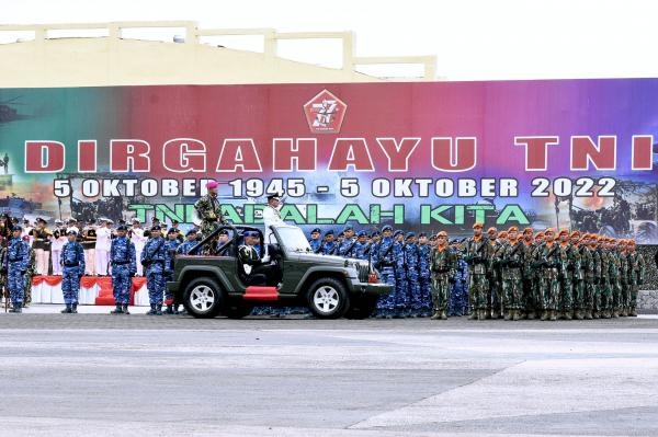 Jadi Irup HUT ke-77 TNI, Edy Rahmayadi Sampaikan Pentingnya Loyalitas dan Jiwa Korsa Hadapi Tantangan Bangsa