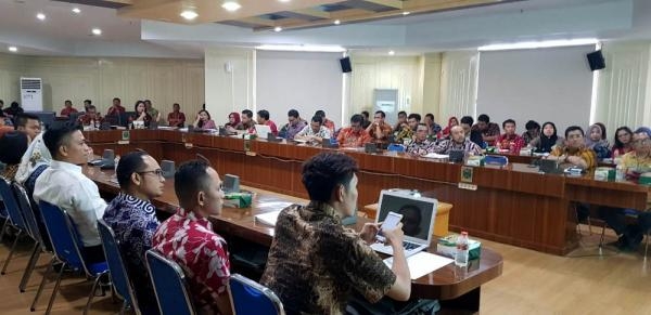 Diskominfo Provsu Terima Kunjungan Kerja Bappeda Provinsi Lampung 