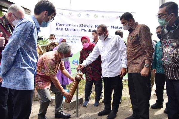 Resmikan Program Master Meter di Medan, Gubernur Edy Rahmayadi Targetkan Tuntaskan Kebutuhan Air Bersih di Akhir Periode