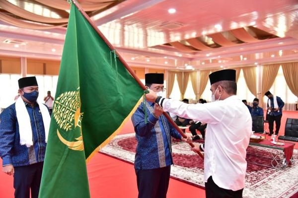 Lepas Kafilah KORPRI Sumut ke MTQ Nasional, Gubernur Edy Rahmayadi Harapkan Raih Juara
