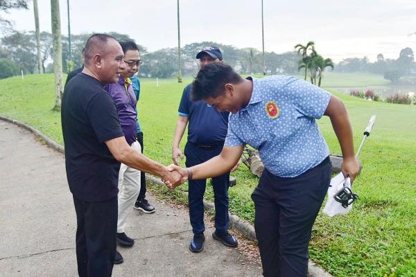 Pastikan Kesiapan PON 2024,Edy Rahmayadi Tinjau Kejurnas Golf Amatir di Royal Sumatera Golf Course