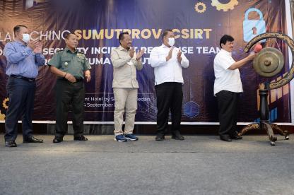  SumutProv-CSIRT Resmi Diluncurkan, Gubernur Edy Rahmayadi Harap Keamanan Informasi Semakin Terjamin