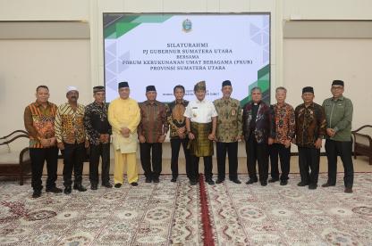 Pj Gubernur Sumut Minta Perkuat Sinergi Forum Kemitraan Pemprov untuk Sukses Pemilu 2024
