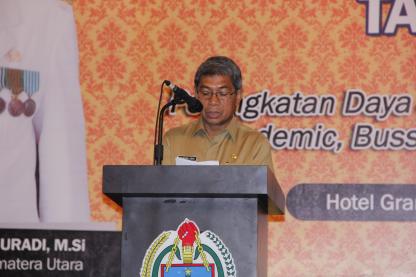 Sekda Provsu Membuka  Acara Pra Musrenbang RKPD Provinsi Sumatera Utara Tahun 2015 