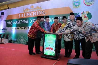 Pj. Gubsu Launching MTQ Nasional XXVII Tahun 2018